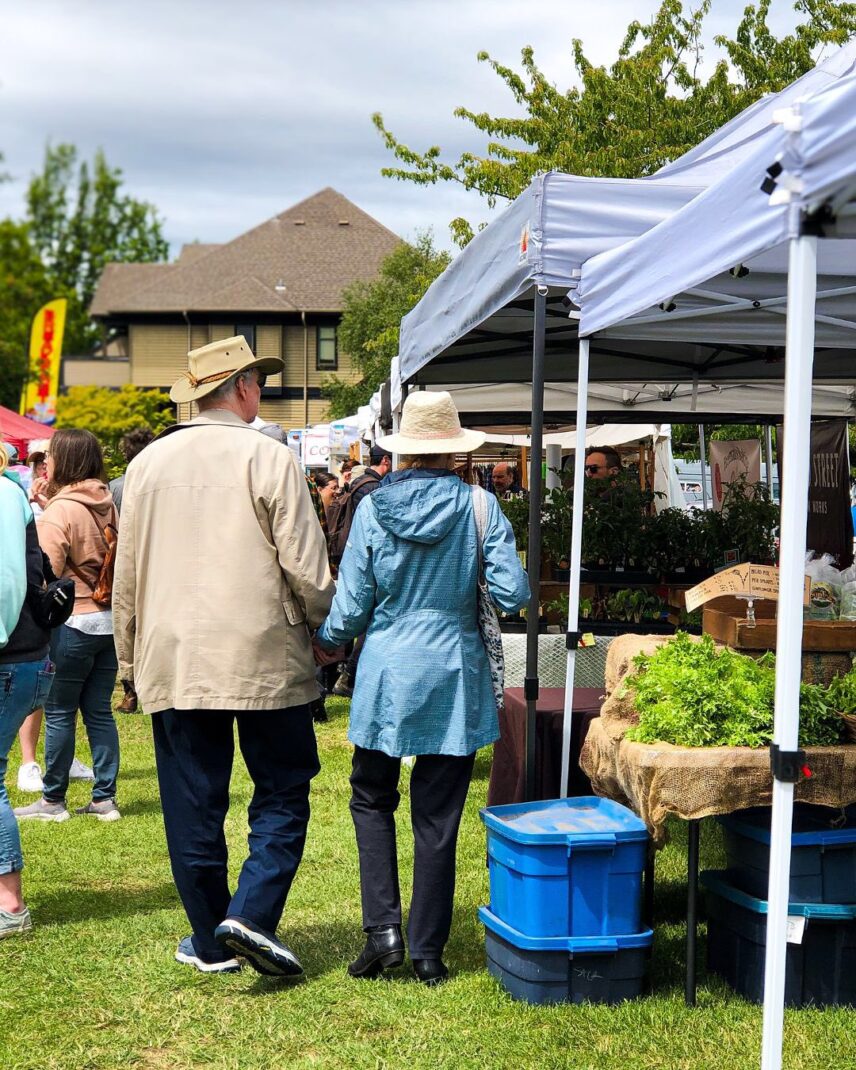 James Bay Market. Victoria's Saturday Farmers Market